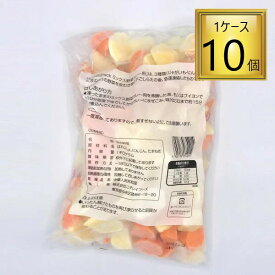 【エントリーでP10倍】◎【冷凍】ニチレイフーズ フレッシュパック ミックス野菜 カレー用1kg×10袋【1ケース】