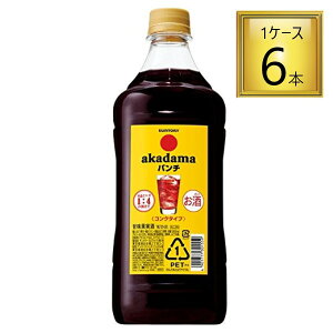 ���T���g���[ �ԋʃp���` �R���N�^�C�v �� PET 1.8L×6�{�y1�P�[�X�z