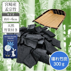 国産 竹炭 お徳用 壊れ300g 竹箕 簡易手袋付き 宮崎県産 孟宗竹 訳あり アウトレット 竹 炭 炊飯器 ごはん ご飯 飲料水 ピッチャー 塩素除去 カルキ臭 ミネラル お風呂 入浴剤 除湿 消臭 下駄箱 トイレ お手洗い インテリア キッチン用品 食器 調理器具