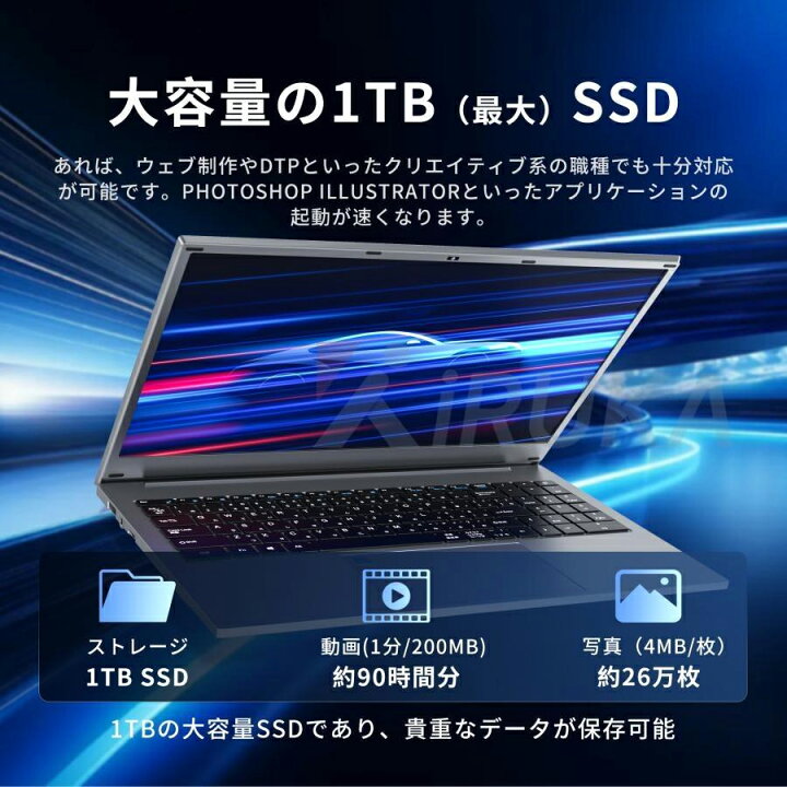 楽天市場】新品 ノートパソコン office付き 15.6 インチ Win11搭載 