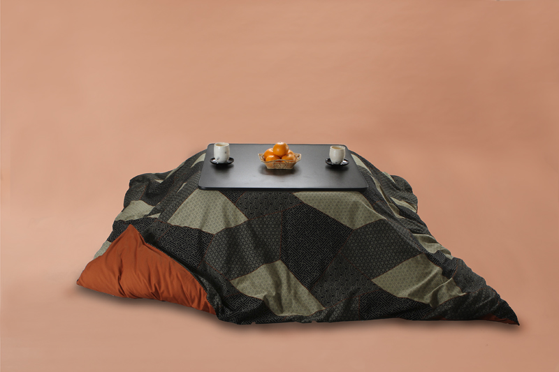 Kotatsu こたつ布団カバー 正方形205ｃｍ角用 刺し子三昧のサムネイル