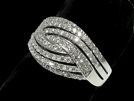 【NEW】 ダイヤモンド リング - RING - クラスター WG ホワイトゴールド 無垢/ダイヤ（1.05ct） 指輪