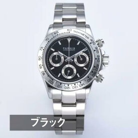 腕時計 メンズ パーニス PARNIS オマージュウォッチ クロノグラフ クォーツ クォーツ式腕時計 A6048