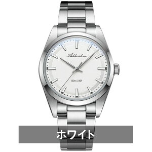 腕時計 メンズ ユニセックス レディース 40代 50代 オマージュウォッチ クォーツ式 ADDIESDIVE 36mm AD2066 文字盤 ホワイト グリーン おしゃれ かっこいい カジュアル 防水 男性 女性 実用的 シンプ