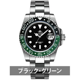 ダイバーズウォッチ 腕時計 メンズ 40代 サブマリーナ オマージュウォッチ 機械式 自動巻き 日付 カレンダー ADDIESDIVE 41mm H3AC 文字盤 ブラック おしゃれ かっこいい カジュアル 防水 男性 実用的 シンプル ギフト