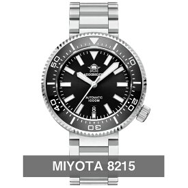 ダイバーズウォッチ 腕時計 メンズ ダイバー ダイバーズ 1000m防水 機械式 自動巻き 手巻き付き 日付 カレンダー ADDIESDIVE MY-H6 文字盤 ブラック おしゃれ かっこいい 重厚 硬質 見やすい ビジネス カジュアル 男性 シンプル ギフト プレゼント