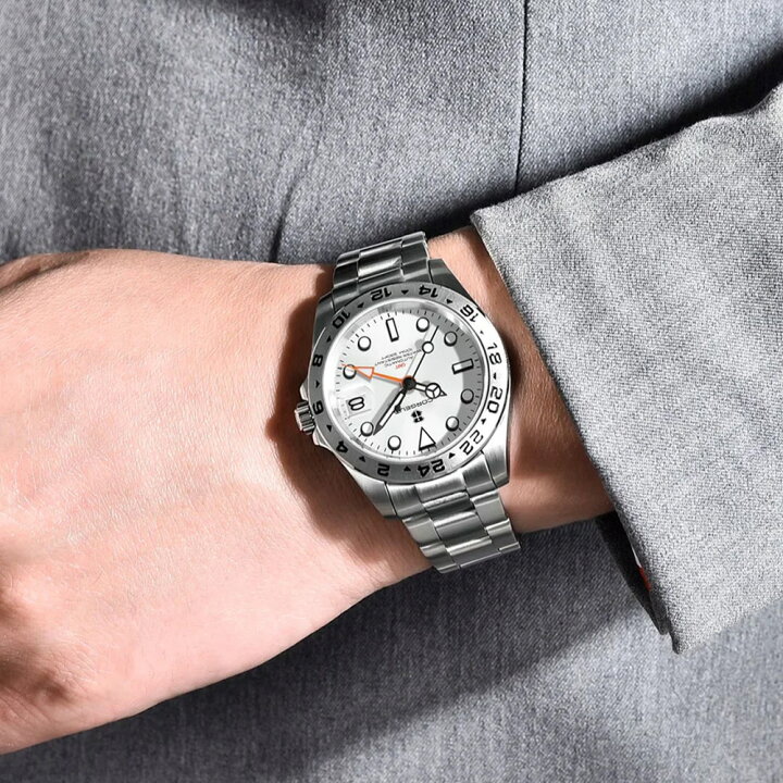 楽天市場】機械式腕時計 メンズ 40代 50代 GMT オマージュウォッチ 