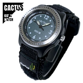 【即納】CACTUS カクタス KIDS 子供用 キッズ時計 CAC-45 黒板柄文字盤 キッズウォッチ 腕時計 正規品 限定モデル