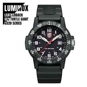 �y���[�z LUMINOX ���~�m�b�N�X LEATHERBACK SEA TURTLE GIANT 0320 SERIES XS.0321.L �~���^���[�E�H�b�` �u���b�N �����Y