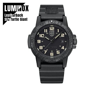 �y���[�z LUMINOX ���~�m�b�N�X LEATHERBACK SEA TURTLE GIANT 0320 SERIES XS.0330 �~���^���[�E�H�b�` �u���b�N �����Y