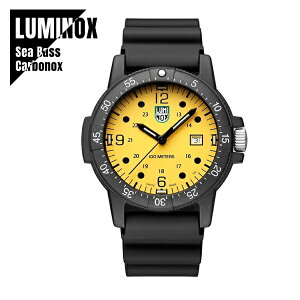 �y���[�z LUMINOX ���~�m�b�N�X Sea Bass Carbonox �O���[�����S X2.2005 �����Y �E�H�b�` �~���^���[�E�H�b�` �C�G���[×�u���b�N