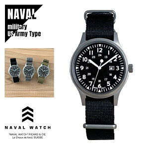 �y���[�z�������K�i Naval military watch �i�o�� �~���^���[�E�H�b�` Mil-01A US Army Type ��3�J���[