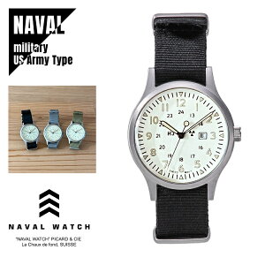 �y���[�z�������K�i Naval military watch �i�o�� �~���^���[�E�H�b�` Mil-01C US Army Type ��3�J���[