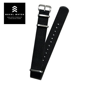 �y���[�zNAVAL WATCH NYLON �i�C���� NATO �^�C�v �i�C������NATO�x���g �E�H�b�`�X�g���b�v �ւ��x���g �r���v�p�x���g / �u���b�N