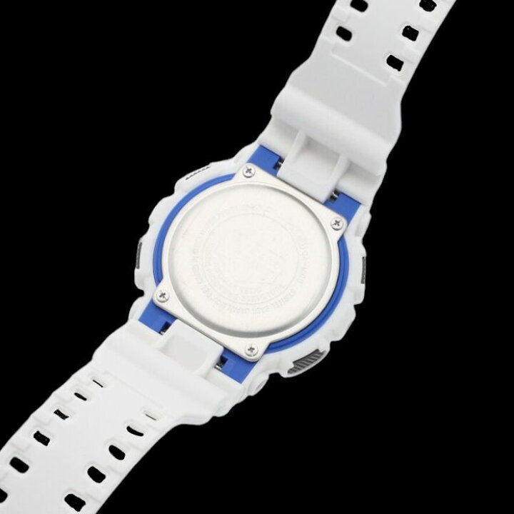 楽天市場】G-SHOCK Gショック アナログ 白 GA-100B-7AJF CASIO 