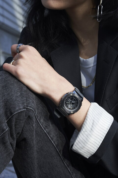 楽天市場】G-SHOCK Gショック GM-S2100B-8AJF メタルケース ブラック 