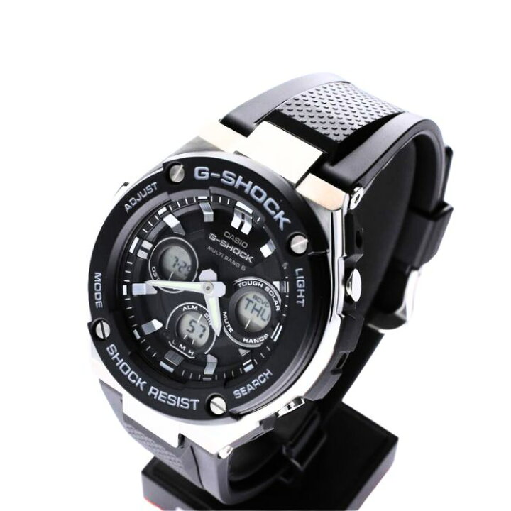 楽天市場】G-SHOCK Gショック GST-W300-1AJF ミドルサイズ アナログ  
