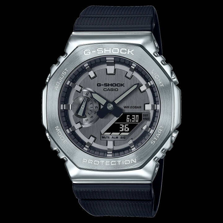 楽天市場】G-SHOCK Gショック GM-2100-1AJF メタルケース カシオ 