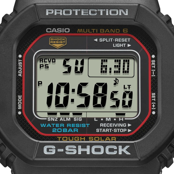楽天市場】G-SHOCK Gショック GW-M5610U-1JF 5600 新作 タフソーラー 