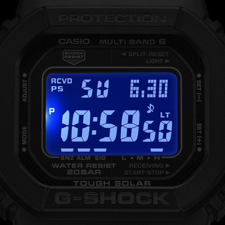 楽天市場】G-SHOCK Gショック GW-M5610U-1BJF 5600 ブラック タフ 