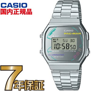 CASIO JVI rv fW^@A168WEPC-7AJR Ki PACMAN
