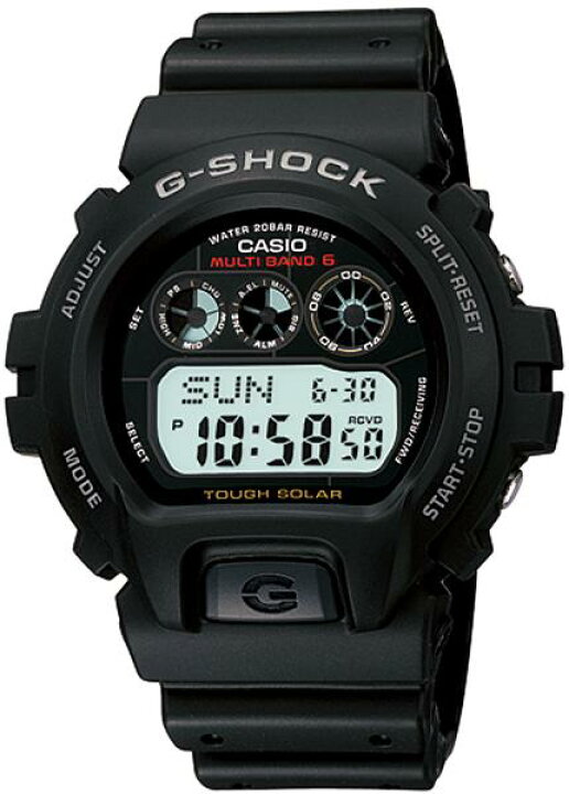 楽天市場】G-SHOCK Gショック GW-6900-1JF 電波時計 タフソーラー 電波  