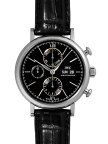 ★閉店最終処分★【新品】 IWC IW391029 ポートフィノ クロノグラフ SS/ブラックレザーブラックダイアル 自動巻き