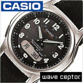 カシオ腕時計 CASIO時計 CASIO 腕時計 カシオ 時計 ウェーブセプター wave ceptor メンズ ブラック WVA-M630B-1AJF アナデジ デジタル タフソーラー 電波時計 液晶 防水 シルバー グレー 卒業 入学 就職 祝い 中学生 高校生 大学生 社会人 観光