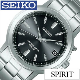 セイコー スピリット 腕時計 SEIKO 時計 SPIRIT SEIKO 腕時計 セイコー時計 メンズ ブラック SBTM169 メタル 正規品 ソーラー 電波 流通 限定 防水 シルバー 卒業 入学 就職 祝い 中学生 高校生 大学生 社会人 受験 母の日 観光 遠足 旅行