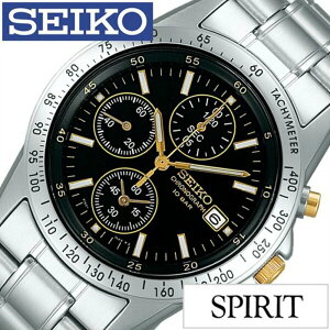 �y��5,610�~���z�y30%OFF�z�Z�C�R�[ �X�s���b�g �r���v SEIKO ���v SPIRIT SEIKO �r���v �Z�C�R�[���v �����Y �u���b�N SBTQ043 ���^�� �N���m�O���t ���� ���� ���f�� �V���o�[ �S�[���h �V���v�� ���� 