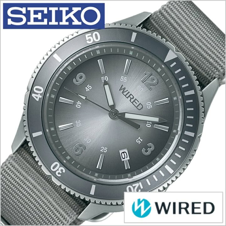 楽天市場 セイコー ワイアード 時計 Seiko 腕時計 Wired メンズ腕時計 グレー Agaj403 人気 正規品 おすすめ オススメ 防水 ワイヤード ナイロン ベルト 新生活 卒業 入学 就職 祝い 中学生 高校生 大学生 社会人 入試 受験 お祝い 冬 新社会人 プレゼント