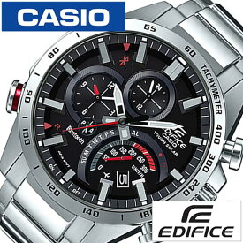 カシオ エディフィス 時計 CASIO EDIFICE 腕時計 メンズ ブラック EQB-501XD-1AJF 正規品 電波時計 人気 防水 ソーラー Bluetooth ブルートゥース メタル ベルト シルバー 入学 就職 祝い 卒業 入学 就職 祝い 高校生 大学生 社会人 入試 受験 冬 新社会人 プレゼント 旅行