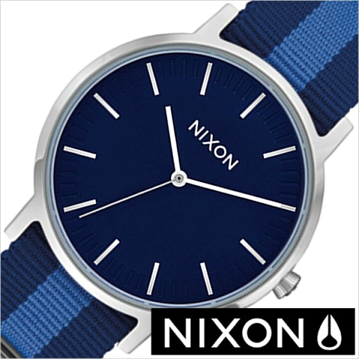 【在庫限り】 ニクソン 時計 NIXON 腕時計 ポーターニクソン PORTER NYLON メンズ ネイビー NA1059307-00 防水  ユニセックス ペアウォッチ ナイロン ネイビー ブルー 卒業 入学 就職 祝い 中学生 高校生 大学生 社会人 入試 受験 お祝い 新社会人  プレゼント