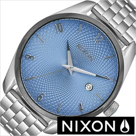 【在庫限り】 ニクソン 時計 NIXON 腕時計 ブレット BULLET レディース ブルー NA4182363-00 防水 ユニセックス ペアウォッチ ステンレス メタル シルバー 水色 ライトブルー 卒業 入学 就職 祝い 中学生 高校生 大学生 社会人 お祝い 新社会人 プレゼント ギフト 観光 旅行