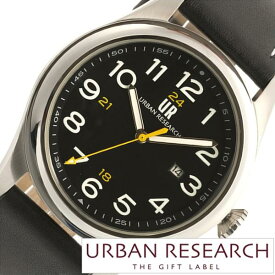 アーバンリサーチ腕時計 URBAN RESEARCH時計 URBAN RESEARCH 腕時計 アーバンリサーチ 時計 メンズ ブラック UR001-01 正規品 人気 シンプル ファッション レザー ベルト 革 防水 ブラック 卒業 入学 就職 祝い 高校生 大学生 社会人 入試 受験 冬 新社会人 プレゼント 旅行