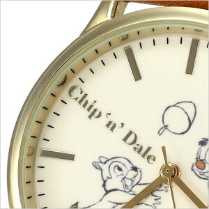 楽天市場 ディズニー 腕時計 チップ デール Disney 時計 Chip N Dale レディース キッズ 男の子 女の子 ホワイト Wd B09 Cd キャラクター ミッキーフレンズ イラスト 人気 かわいい Kids 親子ペア シンプル モダン クラシカル ラウンド ブラウン 革 レザー プレゼント