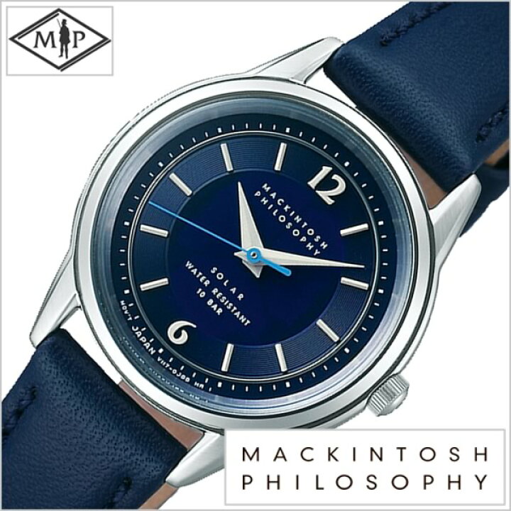 楽天市場 マッキントッシュ フィロソフィー 時計 Mackintosh Philosophy 腕時計 レディース ネイビー Fdad990 正規品 ペアウォッチ 人気 ブランド 定番 ミニマル デザイン おしゃれ ビジカジ シンプル ラウンド 革 レザー ソーラー 冬 新社会人 プレゼント ギフト