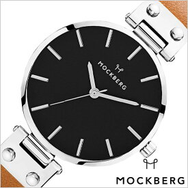 モックバーグ 腕時計 MOCKBERG 時計 オリジナル Originals Wera Black メンズ レディース ブラック MO112 正規品 就活 上品 エレガント クラシック ビジネス スーツ アクセサリー シンプル ラウンド 革 レザー シルバー ライトブラウン 観光