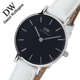 ダニエルウェリントン クラシック ペティット ボンダイ ブラック 28mm 時計 Daniel Wellington 腕時計 Classic Petite Bondi Black レディース DW00100286 正規品 革 レザー ベルト シルバー dw シンプル 人気 北欧 おしゃれ ファッション ブランド 冬