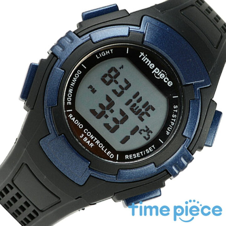楽天市場 コスパ最強 ソーラー電波時計 タイムピース Time Piece 腕時計 メンズ グレー Tpw 002bl ブランド おすすめ スポーツ プチプラ 仕事 子供 キッズ 男の子 アウトドア塾 運動 部活 小学生 中学生 高校生 入学 卒業 祝い 記念日 誕生日 新生活 腕時計を探す