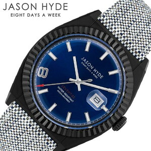 ジェイソンハイド 時計 JASON HYDE 腕時計 アイハブデイト I HAVE A DATE メンズ ブルー JH30006 人気 ブランド おすすめ シンプル レトロ ビンテージ ヴィンテージ 個性的 デザイン デザイナーズ ペア
