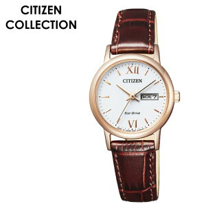 �y5,000�~�����z�y20%OFF�z CITIZEN �r���v �V�`�Y�� ���v �V�`�Y���R���N�V���� CITIZEN COLLECTION ���f�B�[�X �z���C�g EW3252-07A �l�C �u�����h �������� �h�� �G�R�h���C�u �\�[���[ �t�@�b�V���� ��