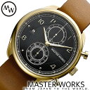 マスターワークス 日本製 時計 クアトロ002 MASTER WORKS 腕時計 Quattro メンズ レディース ブラック MW07YB-EDLBO8 クロノグラフ ペア ウォッチ コーデ 人気 ブランド おすすめ おしゃれ シンプル 大人 スーツ ジャケット ビジネス ラウンド 丸型 冬 父の日 観光