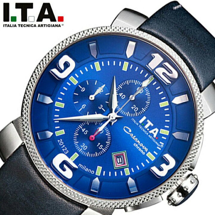 楽天市場】ITA 腕時計 アイティーエー 時計 I.T.A. カサノバ クロノ 