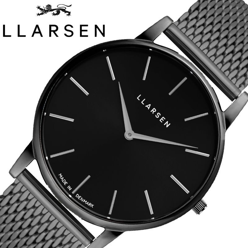 LLARSEN 腕時計(黒) - 腕時計(アナログ)