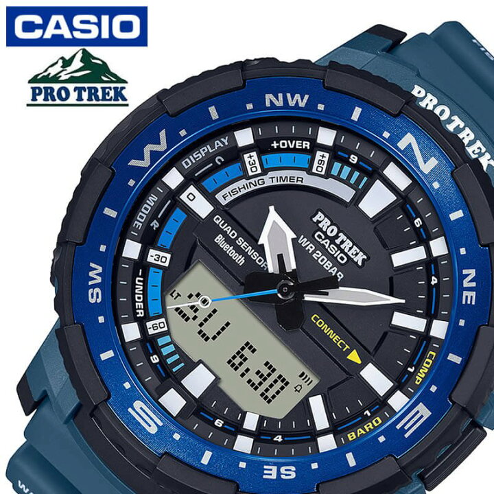 楽天市場】カシオ プロトレック アングラー 時計 CASIO PROTREK Angler 