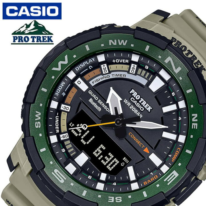 楽天市場】カシオ プロトレック アングラー 時計 CASIO PROTREK Angler 