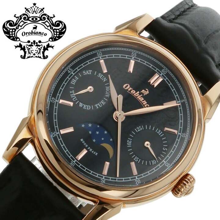 楽天市場】オロビアンコ ムーンフェイズ 腕時計 デザイン ビアンコ  