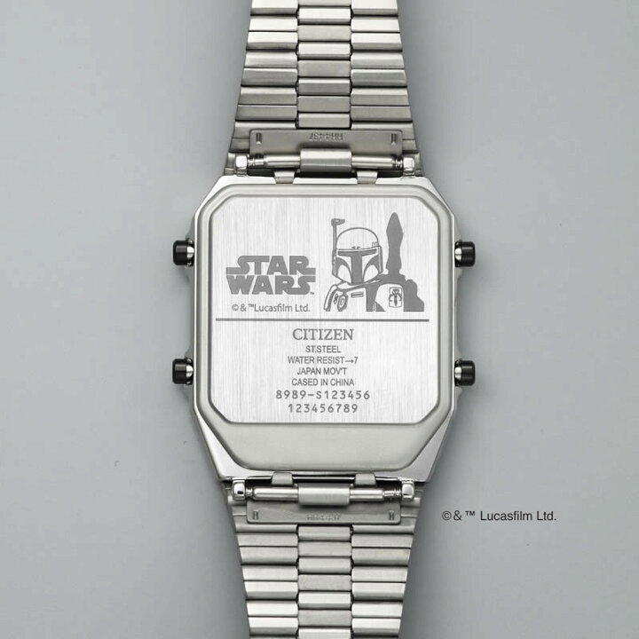 楽天市場】スター・ウォーズ ボバ・フェット 限定モデル シチズン 