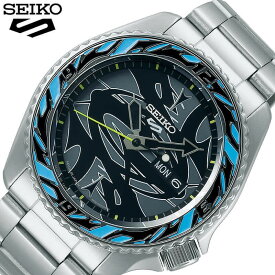 セイコー 腕時計 セイコー ファイブ スポーツ ×グッチメイズ コラボレーション リミテッド エディション SEIKO Seiko 5 Sports ×GUCCIMAZE Collaboration Limited Edition メンズ ブラック シルバー 時計 SBSA135 人気 おすすめ ブランド 新社会人 プレゼント ギフト 旅行